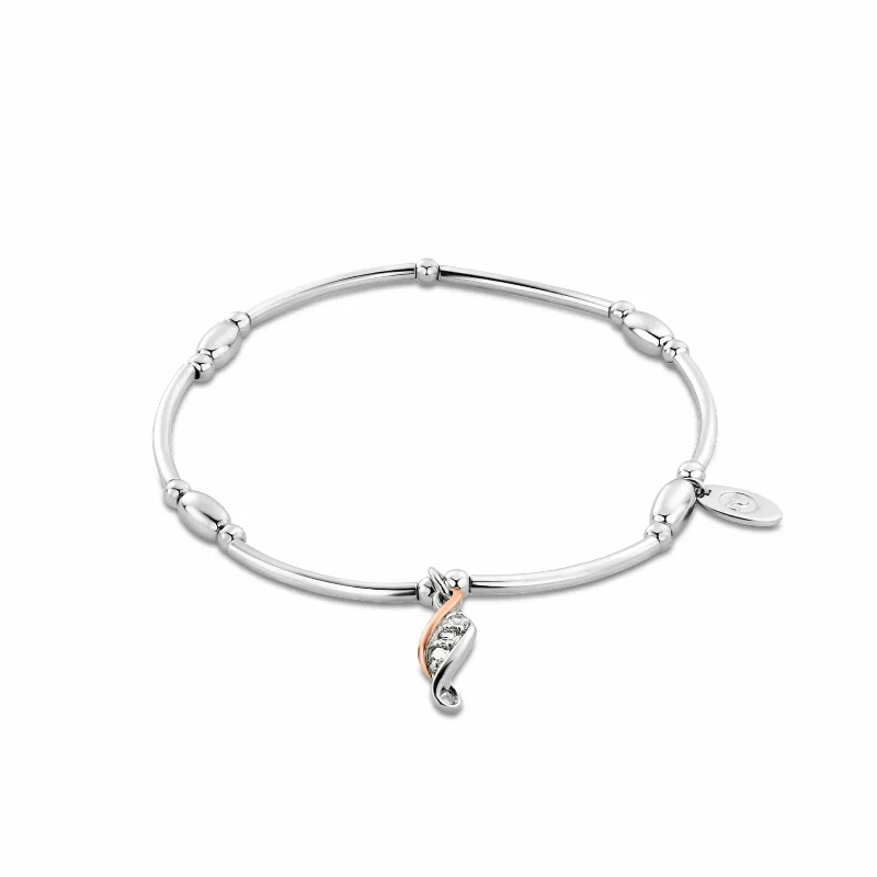 Clogau® Past Present Future® Sterling Silver Affinity Bracelet with Topaz