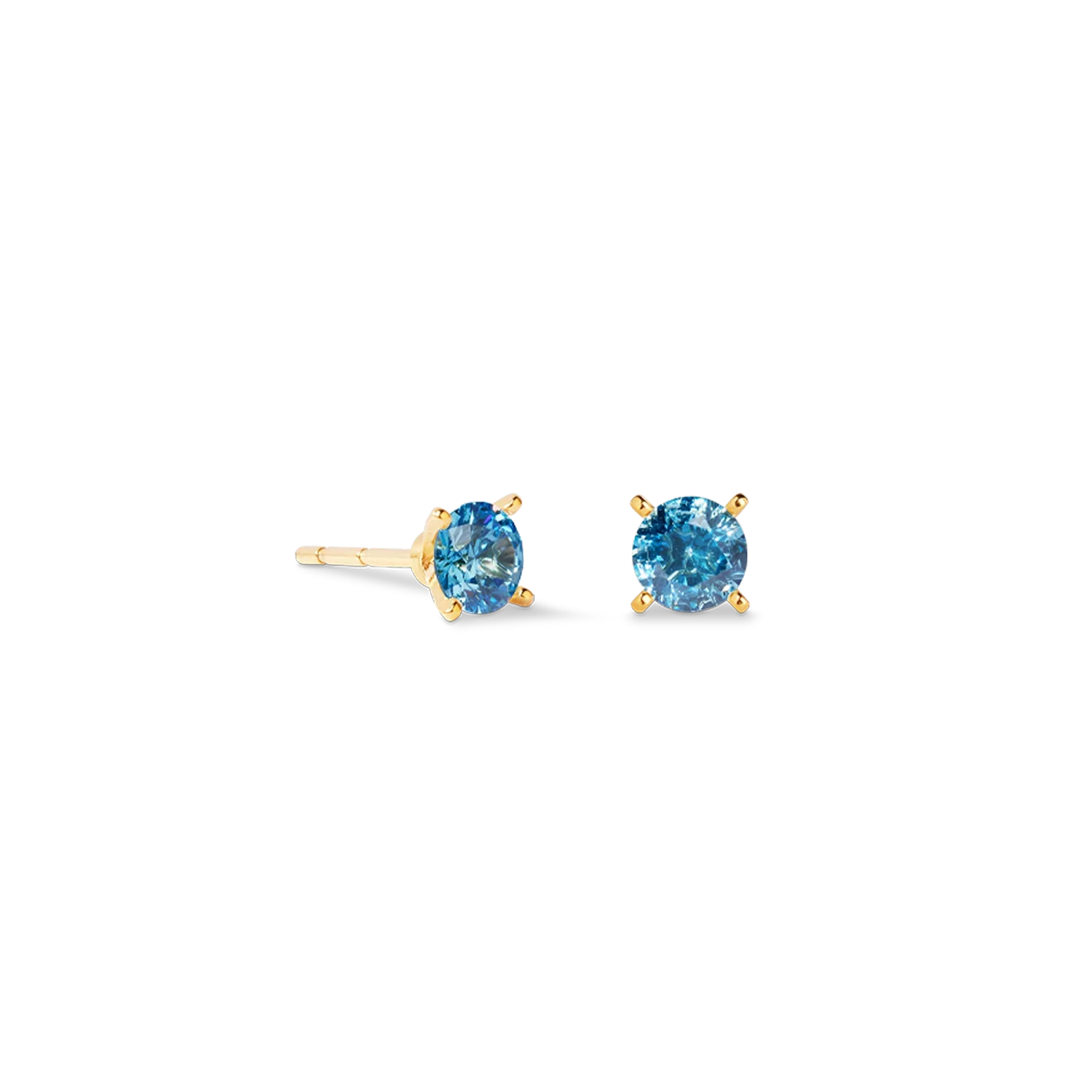 Coeur de Lion 5 mm Crystal Stud Earrings - Various Colours - Image 8