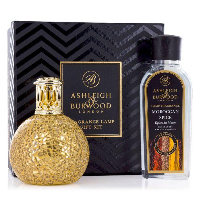 Golden Orb Fragrance Lamp Gift Set