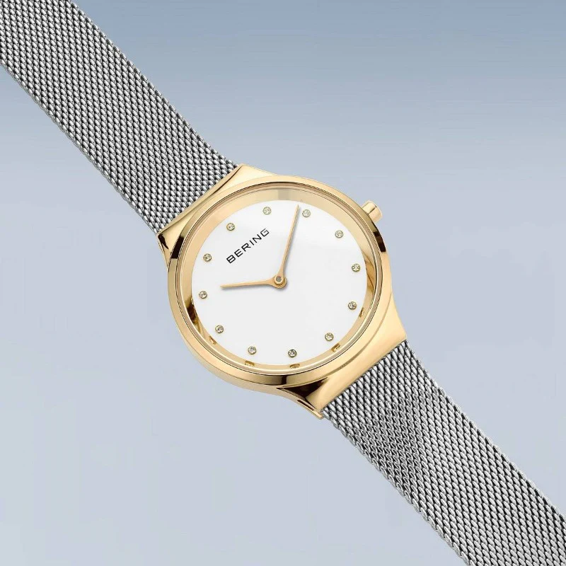 Ladies Bering Classic Watch in Silver and Gold Tone 12131-010 - Image 3