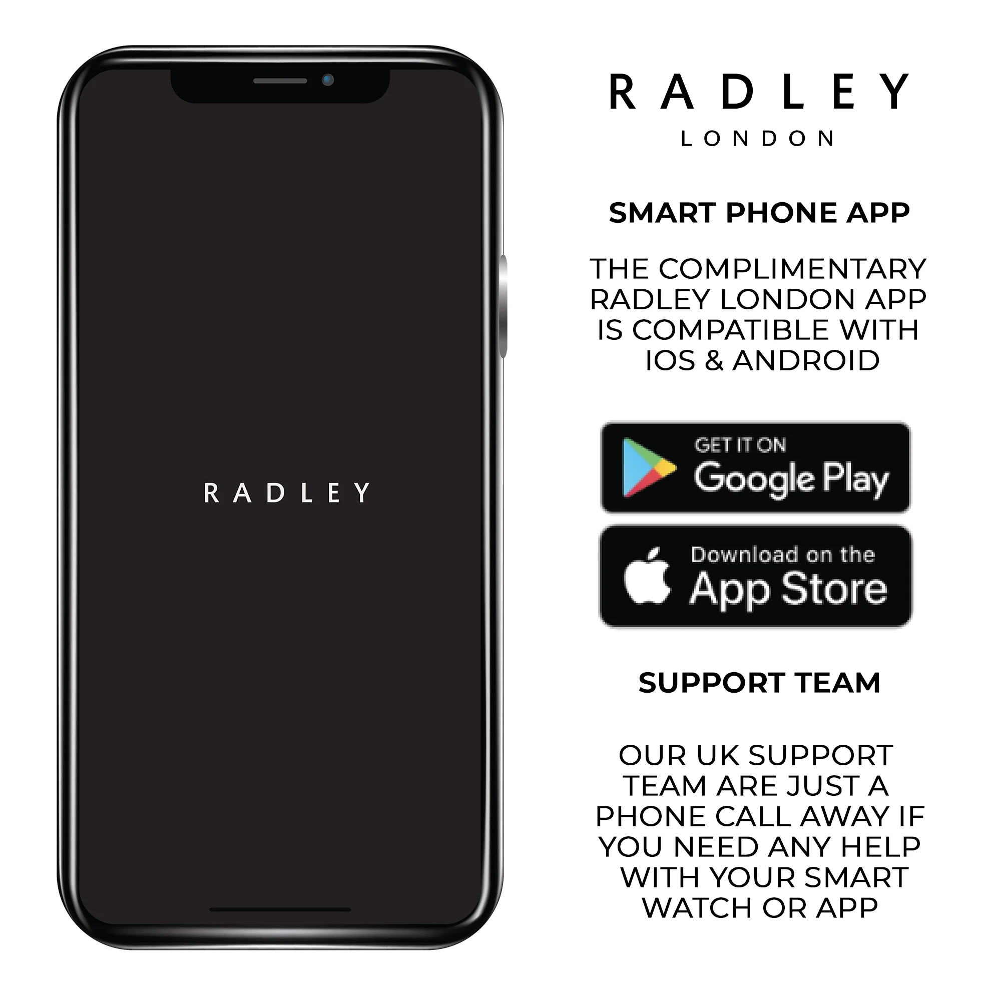 Radley Series 48 T-Bar AMOLED Ladies Smartwatch  RYS48-4027 - Image 7