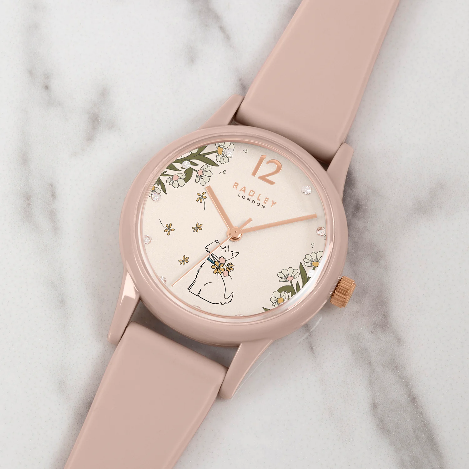Radley Ladies Analog Quartz Watch with Silicone Strap RY21284 - Image 2