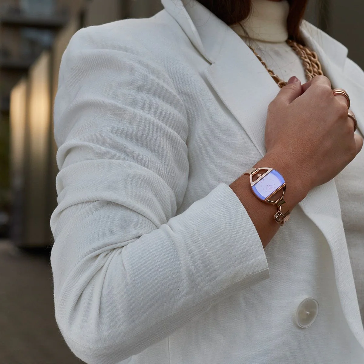STORM Temptress Charm Ladies Watch in Rose-Gold and Violet - Image 6